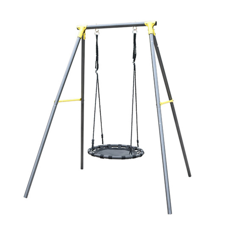 Swing Set Saucer Tree Swing Heavy Duty A-Frame Metal Swing Stand