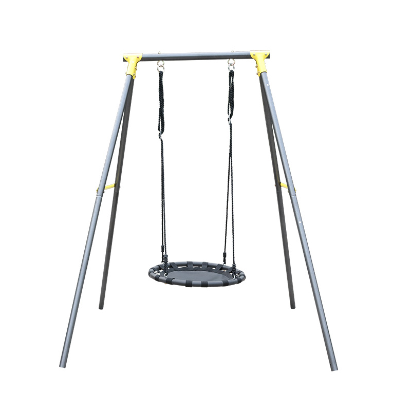 Swing Set Saucer Tree Swing Heavy Duty A-Frame Metal Swing Stand